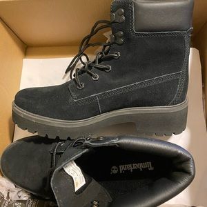 Brand new black timberland boots